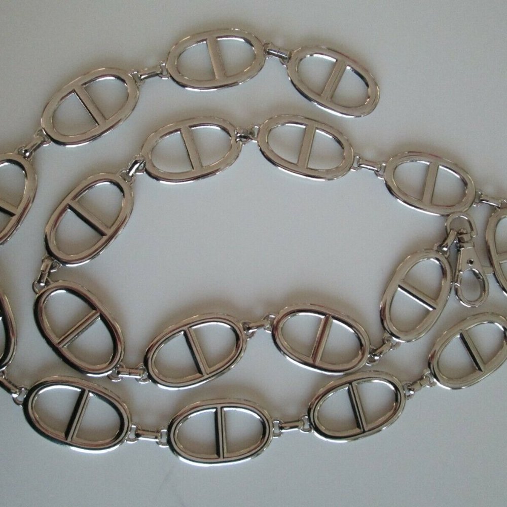 MICHAEL KORS METAL CHAIN BELT 40 INCH